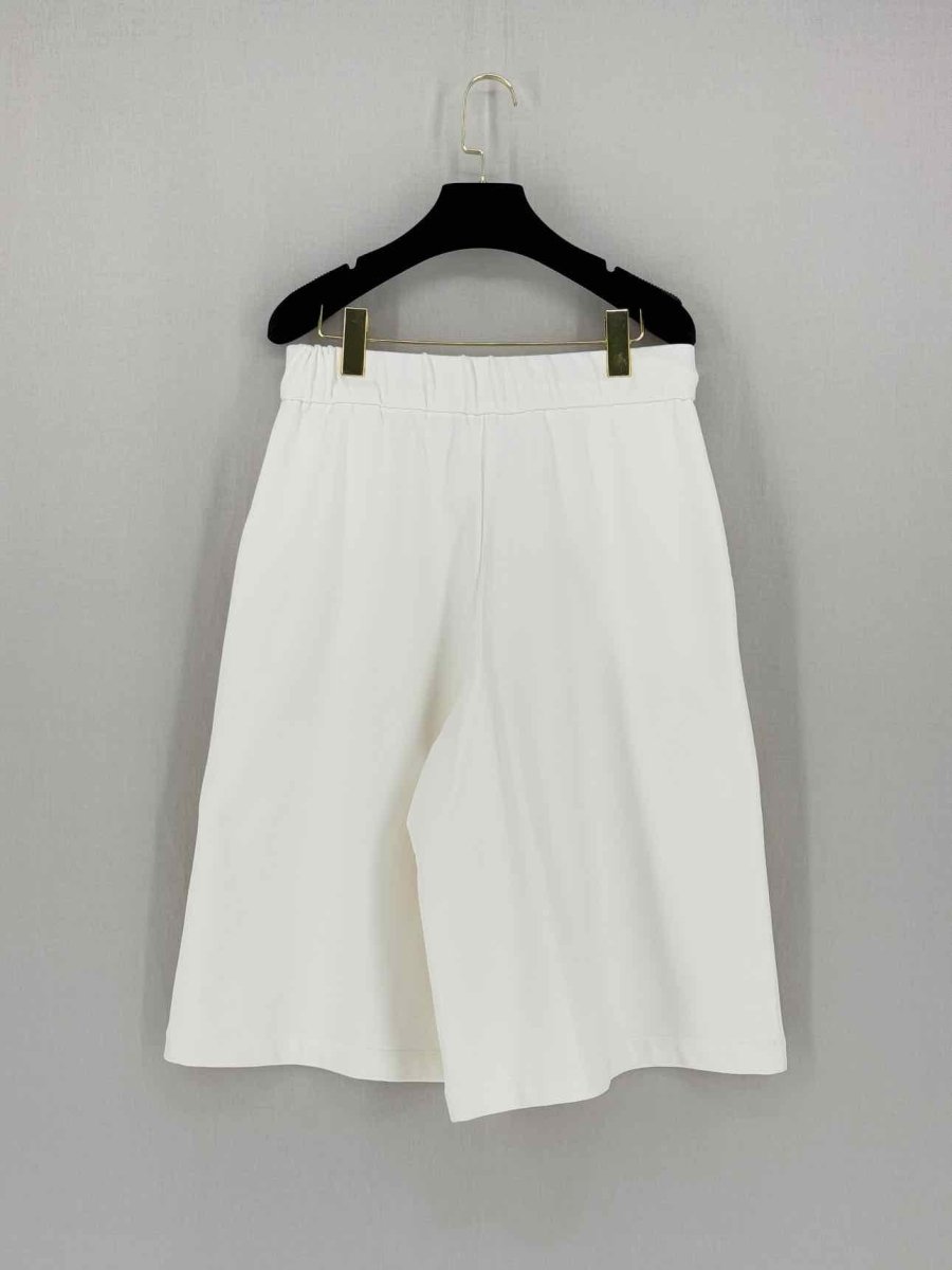 Pre - loved MAX MARA White Size Large Culottes at Reems Closet