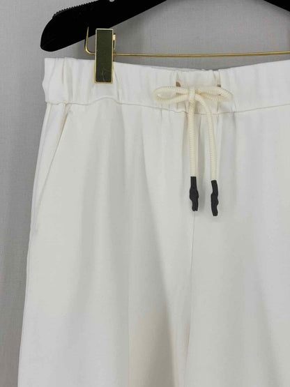 Pre - loved MAX MARA White Size Large Culottes at Reems Closet