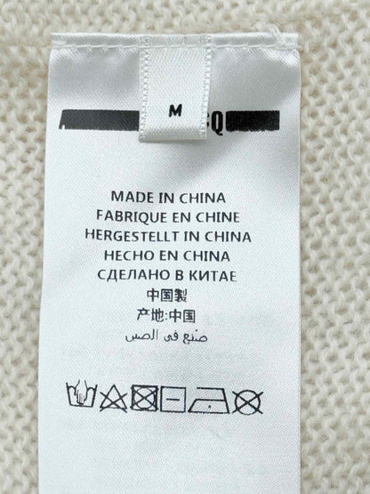 Pre - loved MC QUEEN Cream Size Medium Sweater at Reems Closet