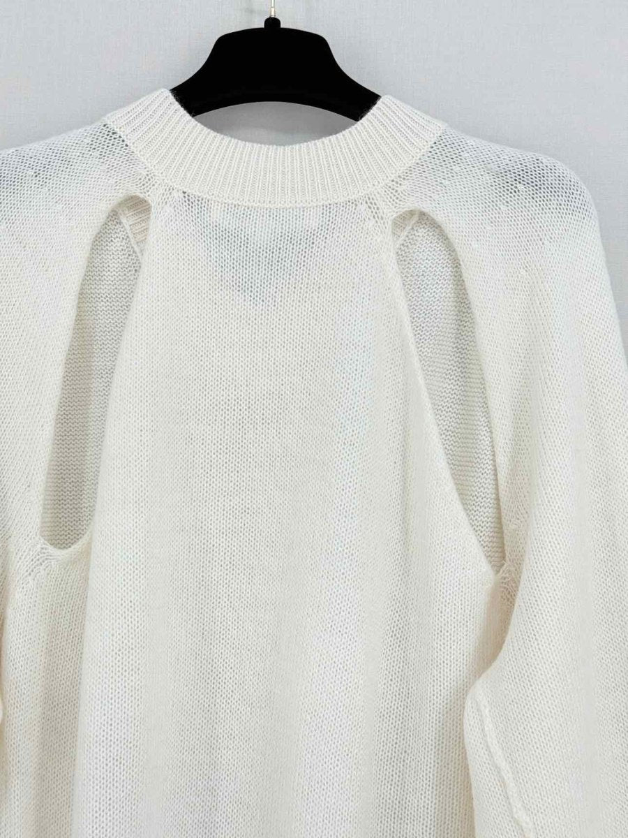 Pre - loved MC QUEEN Cream Size Medium Sweater at Reems Closet