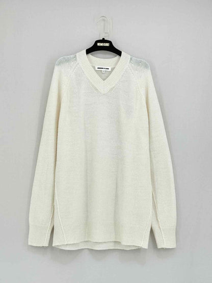 Pre - loved MC QUEEN Cream Size Medium Sweater at Reems Closet