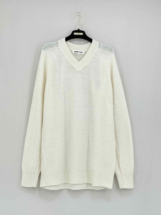 Pre - loved MC QUEEN Cream Size Medium Sweater at Reems Closet