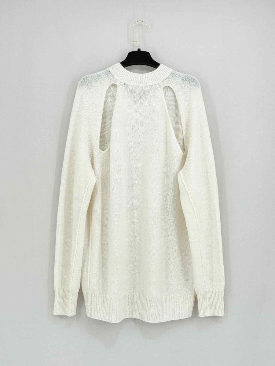 Pre - loved MC QUEEN Cream Size Medium Sweater at Reems Closet