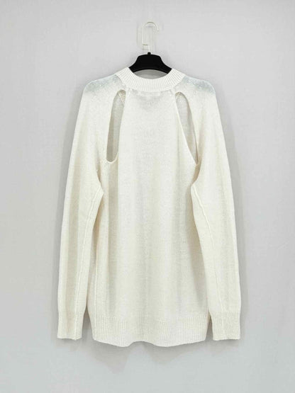 Pre - loved MC QUEEN Cream Size Medium Sweater at Reems Closet