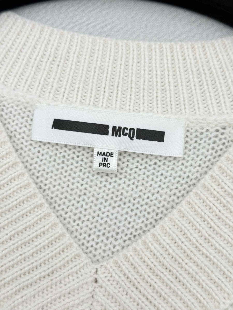 Pre - loved MC QUEEN Cream Size Medium Sweater at Reems Closet