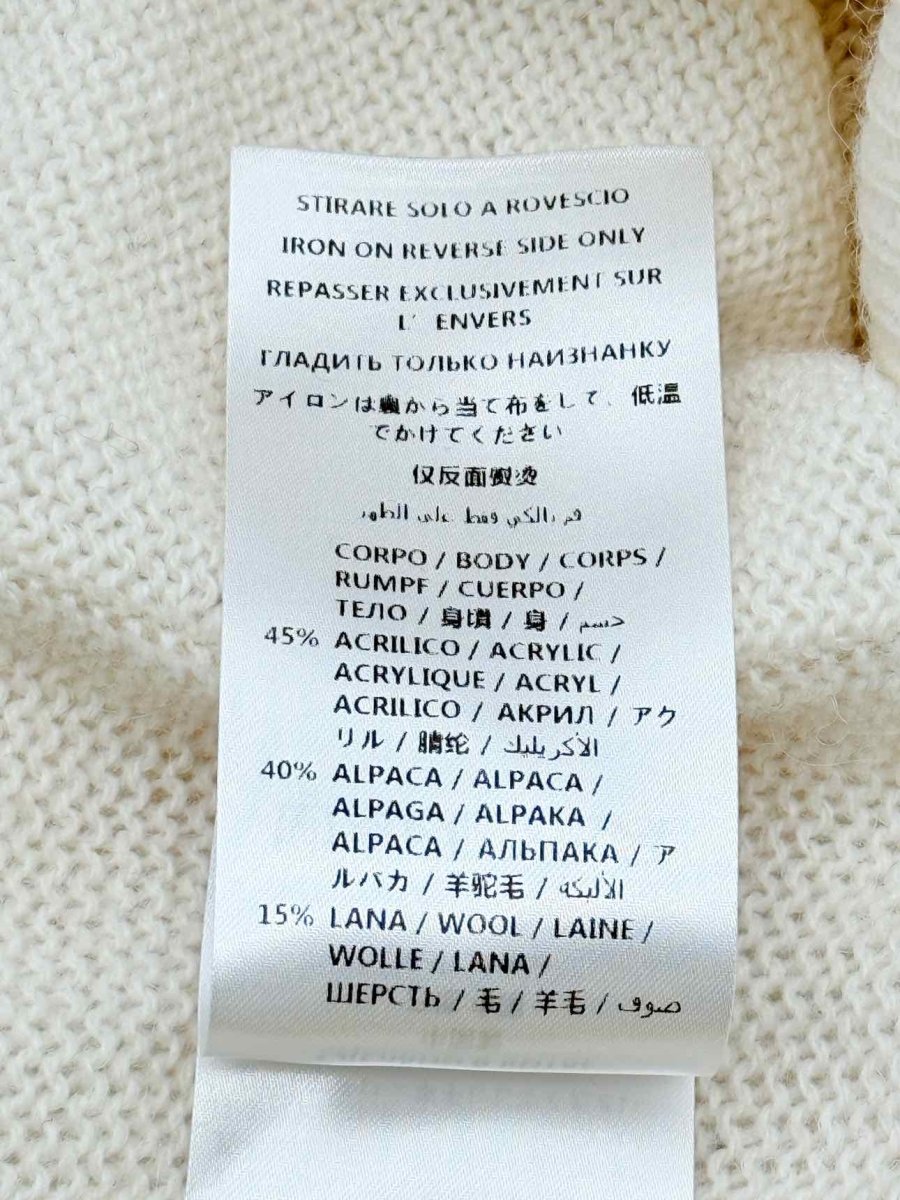 Pre - loved MC QUEEN Cream Size Medium Sweater at Reems Closet