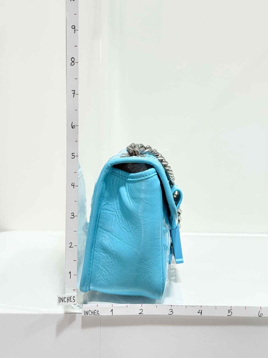 Pre - loved MCM Blue Crossbody at Reems Closet