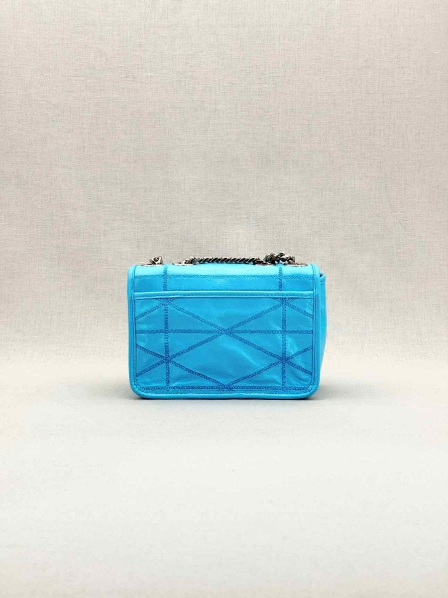 Pre - loved MCM Blue Crossbody at Reems Closet