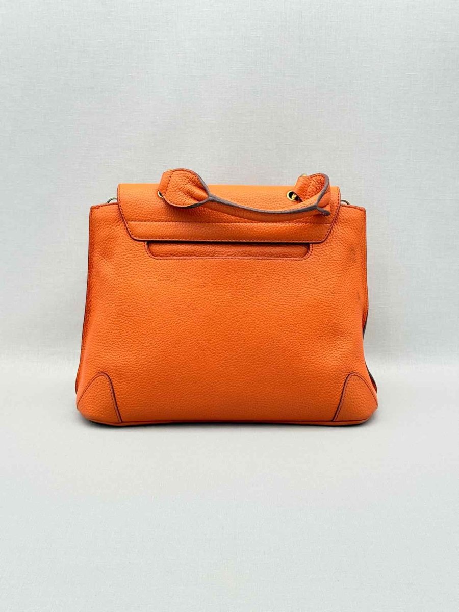 Pre-loved MCM First Lady Orange Top Handle at Reems Closet