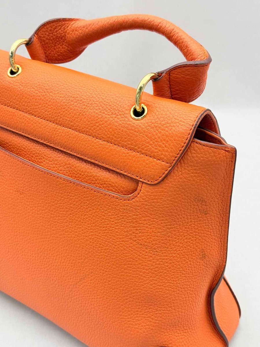 Pre-loved MCM First Lady Orange Top Handle at Reems Closet
