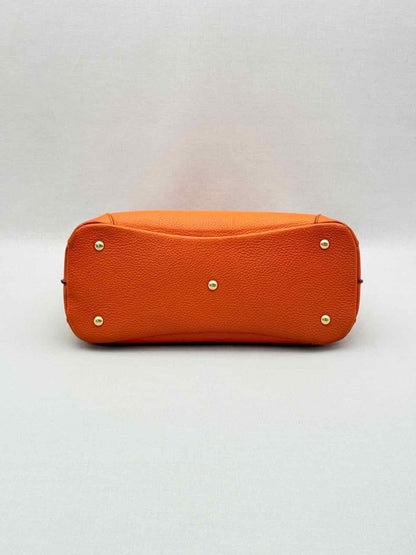 Pre-loved MCM First Lady Orange Top Handle at Reems Closet