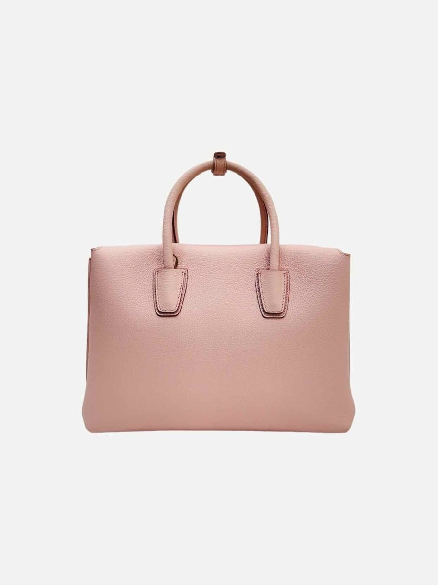 Pre - loved MCM Milla Pink Tote Bag at Reems Closet