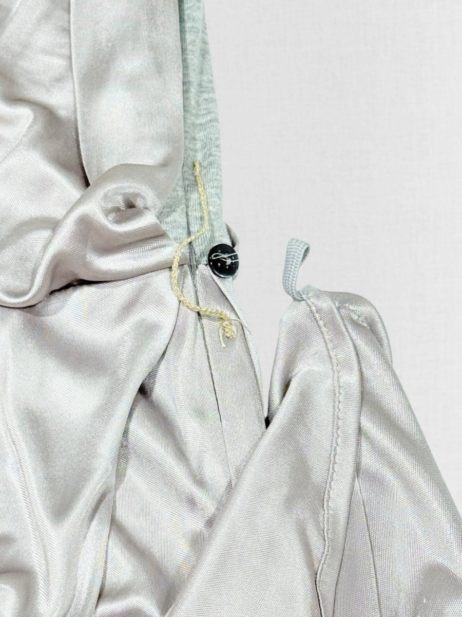 Pre - loved MCQ Grey Long Dress Medium at Reems Closet