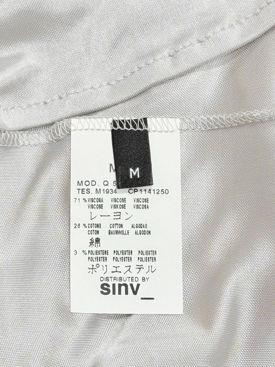 Pre - loved MCQ Grey Long Dress Medium at Reems Closet