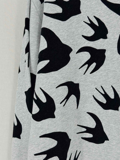 Pre - loved MCQ Grey W/ Black Size XLarge Sweatshirt at Reems Closet