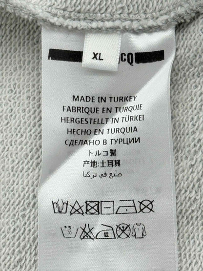 Pre - loved MCQ Grey W/ Black Size XLarge Sweatshirt at Reems Closet