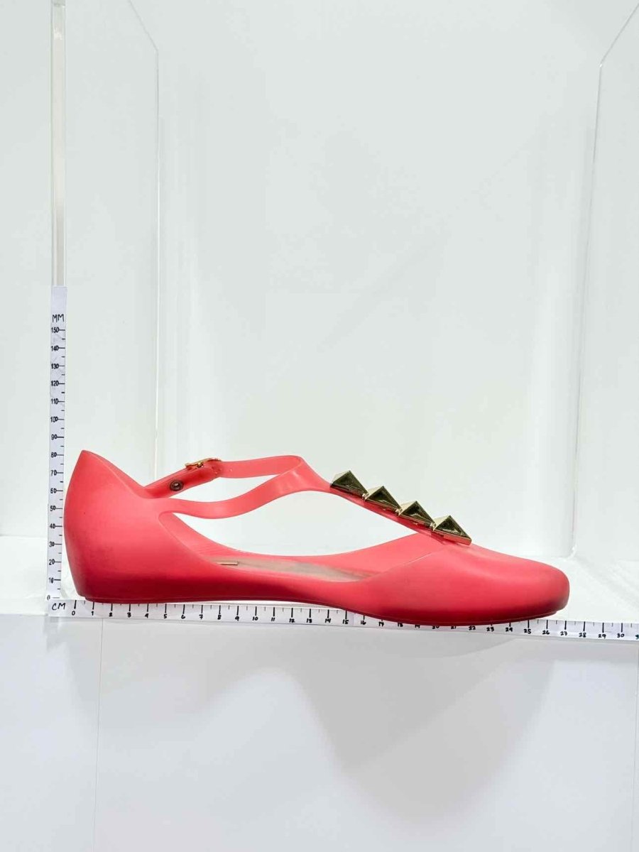 Pre - loved MELISSA Doris Special Red Size EU 41 Flat Shoes at Reems Closet