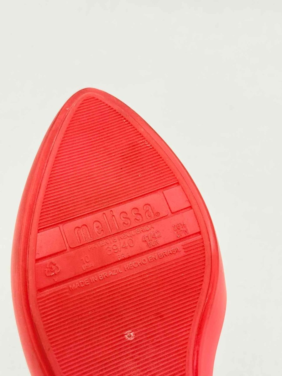 Pre - loved MELISSA Doris Special Red Size EU 41 Flat Shoes at Reems Closet