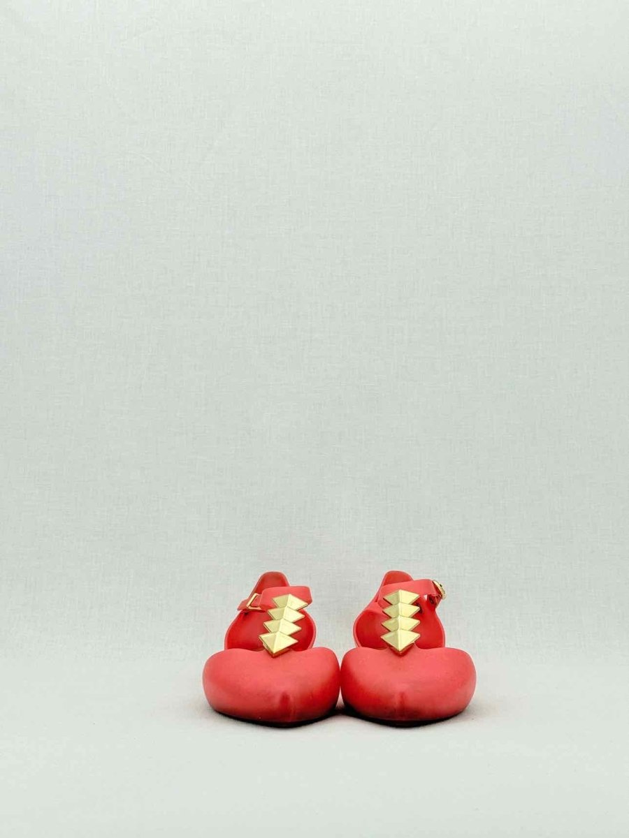 Pre - loved MELISSA Doris Special Red Size EU 41 Flat Shoes at Reems Closet