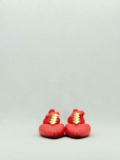 Pre - loved MELISSA Doris Special Red Size EU 41 Flat Shoes at Reems Closet