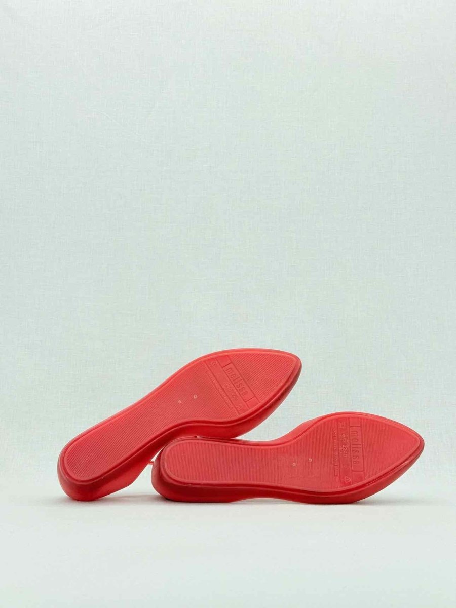 Pre - loved MELISSA Doris Special Red Size EU 41 Flat Shoes at Reems Closet