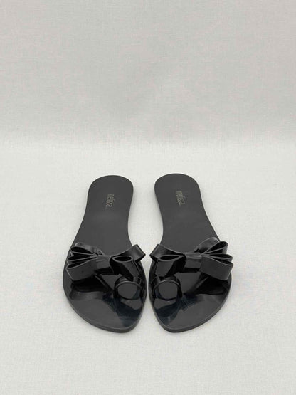 Pre-loved MELISSA Harmony Black Size EU 39 Sandals at Reems Closet