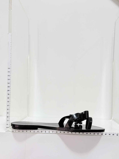 Pre-loved MELISSA Harmony Black Size EU 39 Sandals at Reems Closet