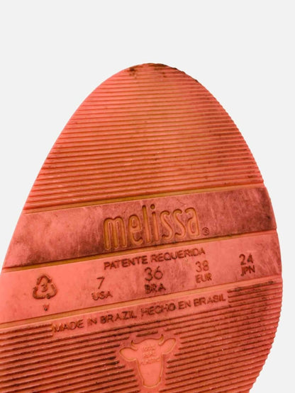 Pre - loved MELISSA Mar Pink Size EU 38 Wedges at Reems Closet