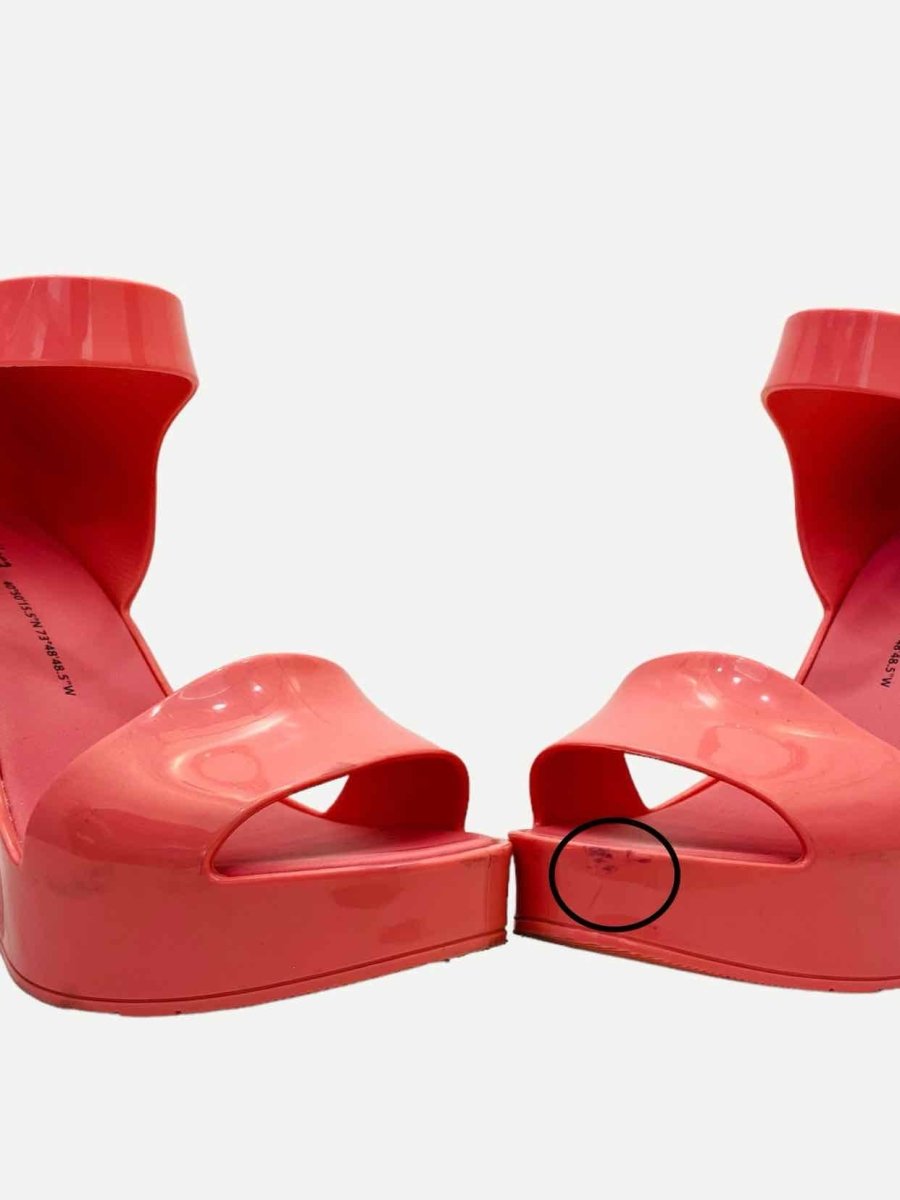 Pre - loved MELISSA Mar Pink Size EU 38 Wedges at Reems Closet