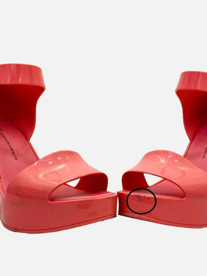 Pre - loved MELISSA Mar Pink Size EU 38 Wedges at Reems Closet
