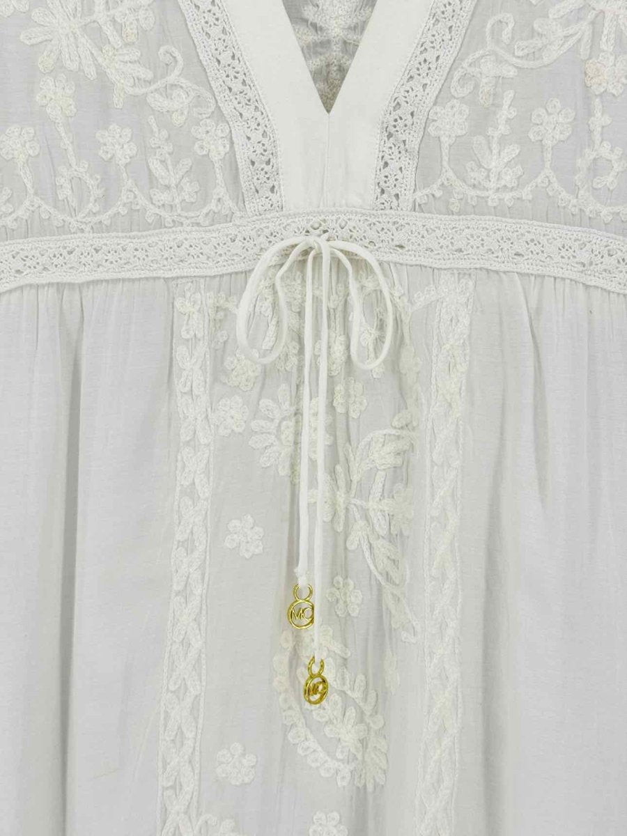 Pre-loved MELISSA ODABASH White Size Medium Short Dress at Reems Closet