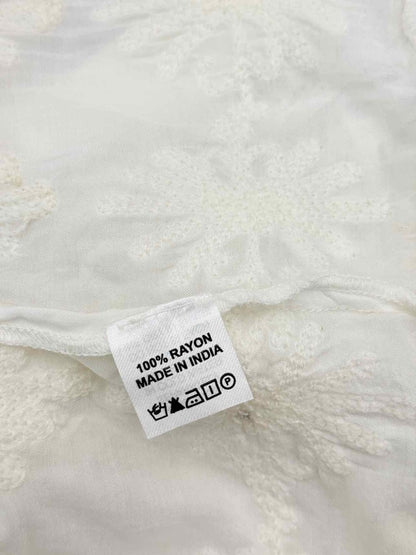 Pre-loved MELISSA ODABASH White Size Medium Short Dress at Reems Closet