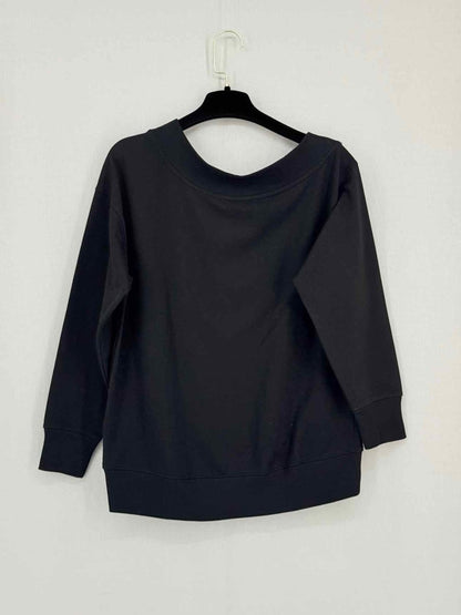 Pre - loved MICHAEL KORS Black Circle Print Size XSmall Sweatshirt at Reems Closet