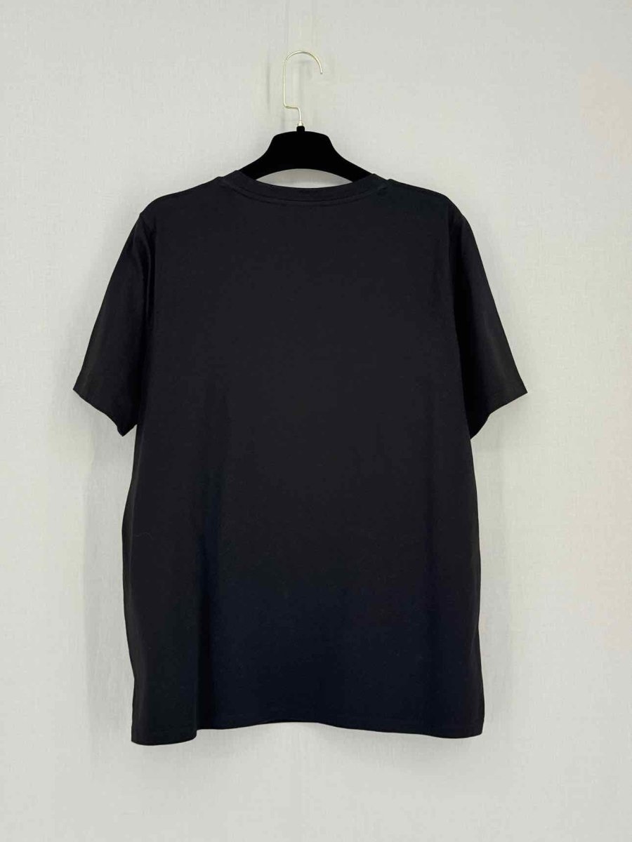 Pre-loved MICHAEL KORS Black Logo Print Size XLarge T-shirt at Reems Closet