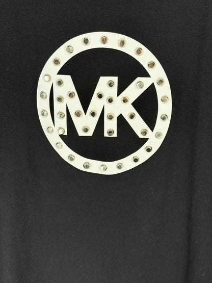 Pre-loved MICHAEL KORS Black Logo Print Size XLarge T-shirt at Reems Closet