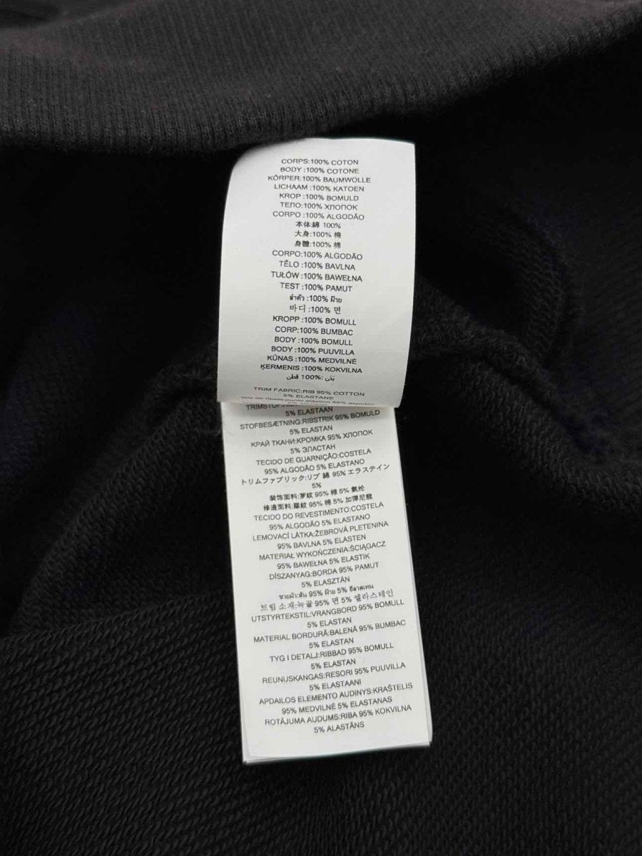 Pre-loved MICHAEL KORS Black Logo Size Large Sweatshirt at Reems Closet