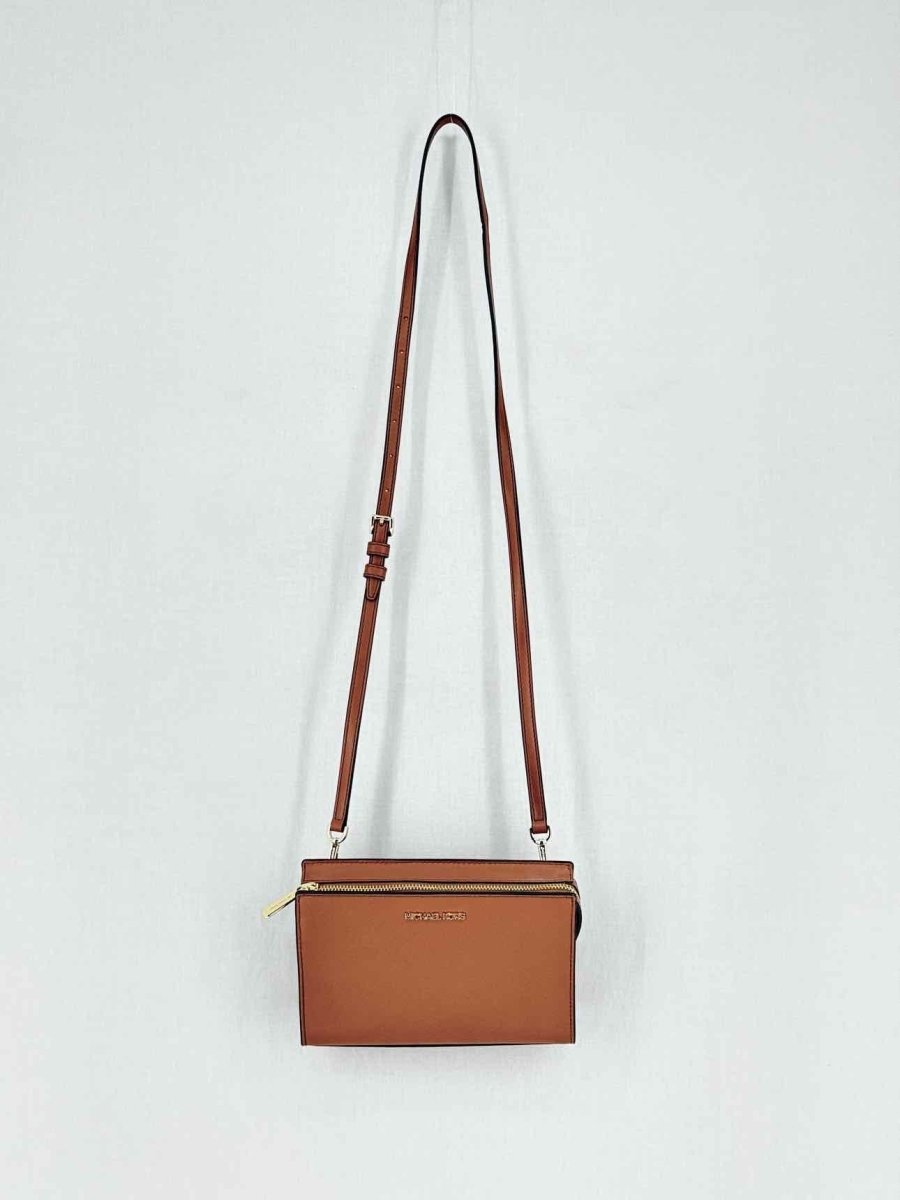 Pre - loved MICHAEL KORS Brown Crossbody at Reems Closet