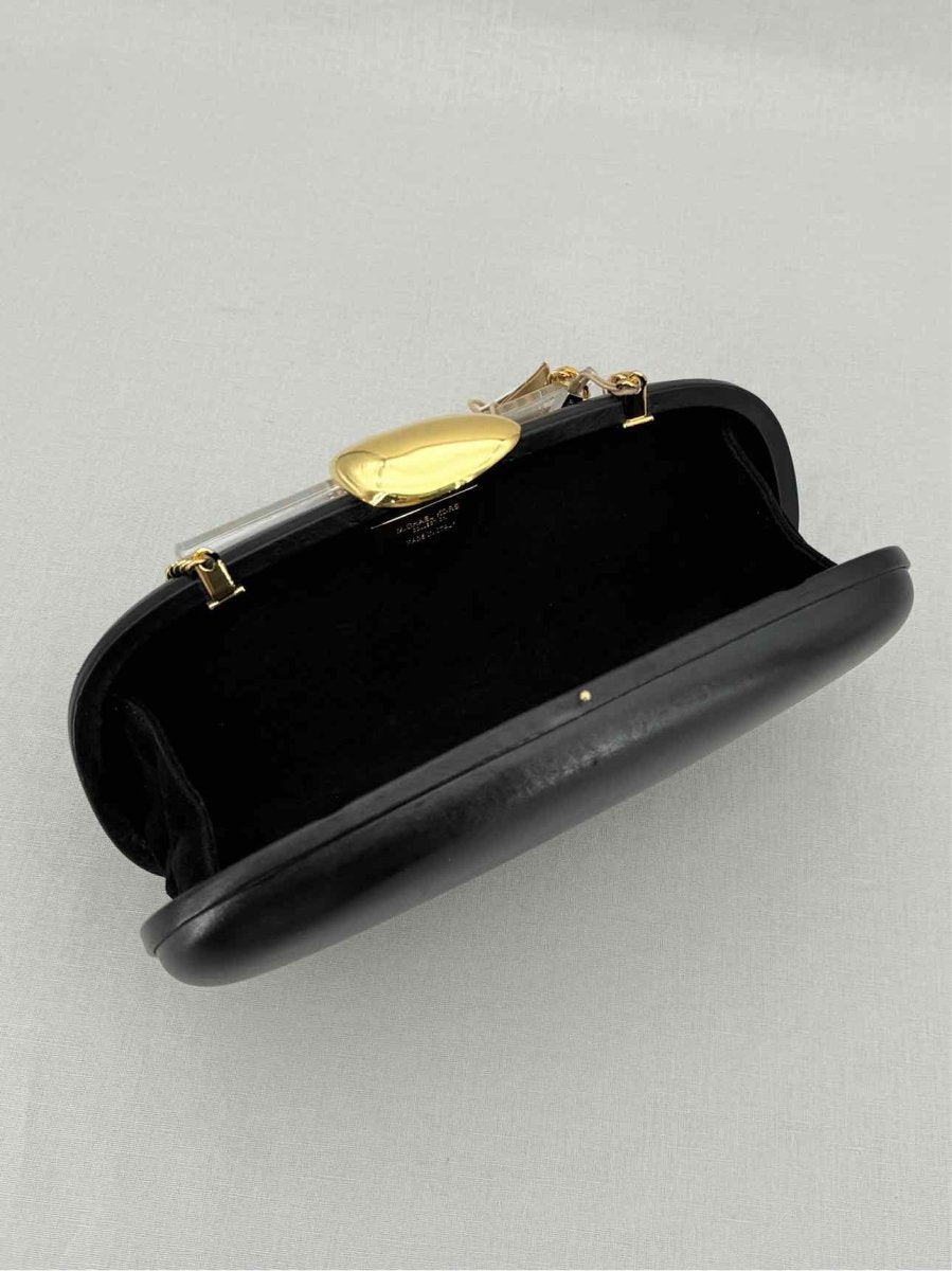 Pre - loved MICHAEL KORS COLLECTION Black Clutch at Reems Closet