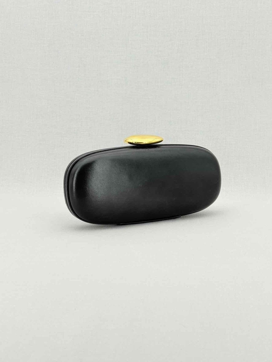 Pre - loved MICHAEL KORS COLLECTION Black Clutch at Reems Closet