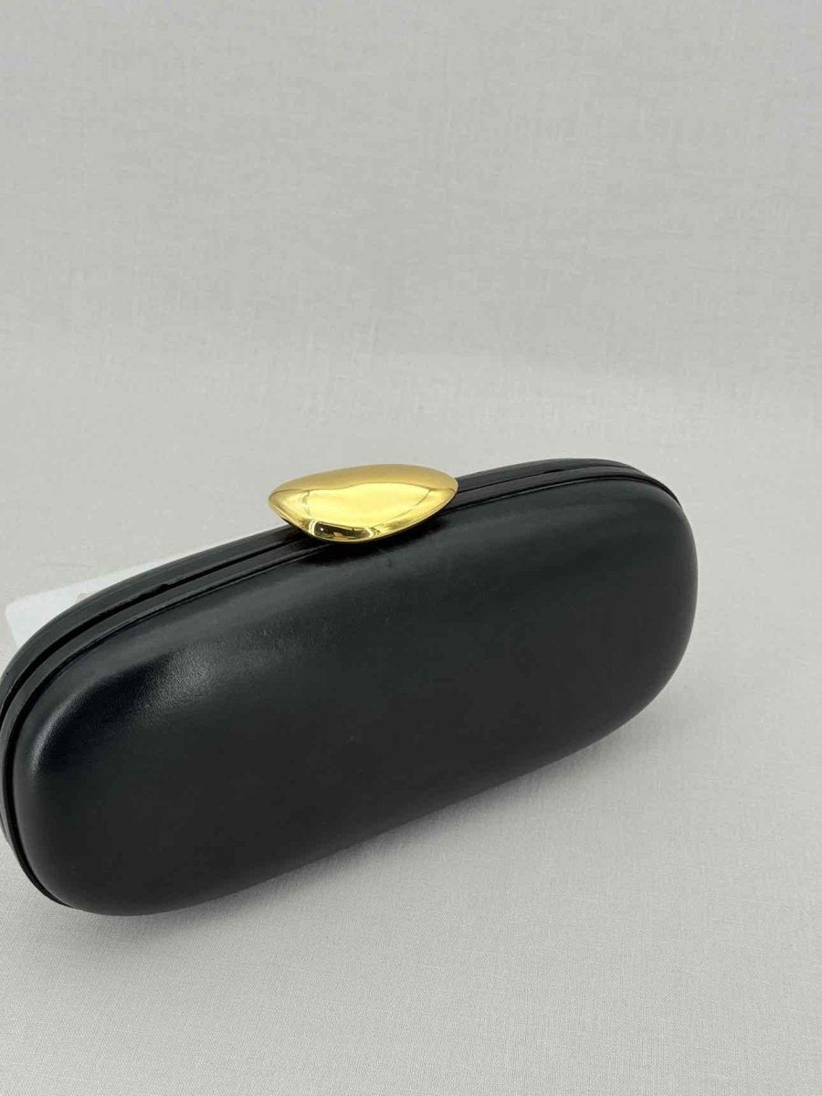 Pre - loved MICHAEL KORS COLLECTION Black Clutch at Reems Closet