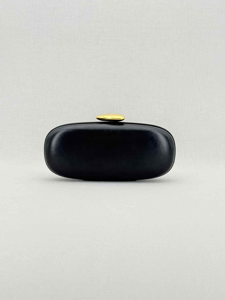 Pre - loved MICHAEL KORS COLLECTION Black Clutch at Reems Closet