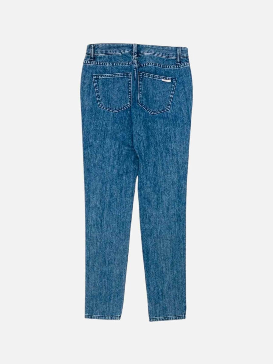 Pre - loved MICHAEL KORS Dillon Relaxed Blue Jeans at Reems Closet