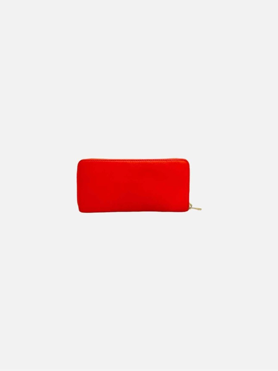 Pre - loved MICHAEL KORS Jet Set Red Continental Wallet at Reems Closet