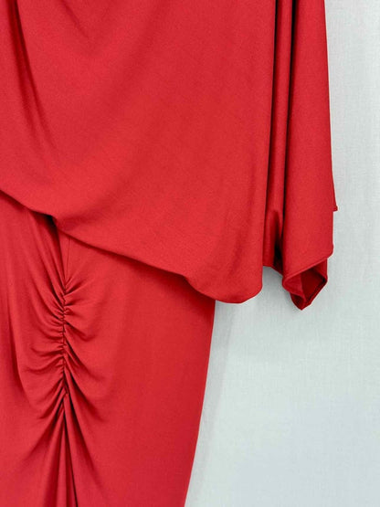 Pre - loved MICHAEL KORS Orange Size US 8 Midi Dress at Reems Closet