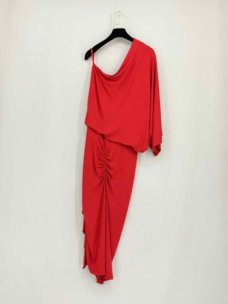 Pre - loved MICHAEL KORS Orange Size US 8 Midi Dress at Reems Closet