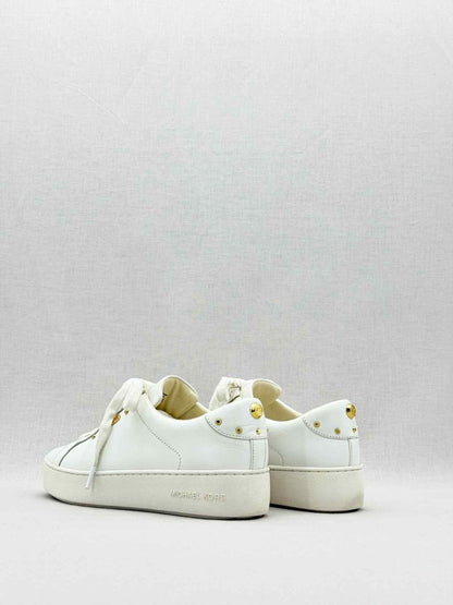 Pre - loved MICHAEL KORS Poppy White Size EU 38 Sneakers at Reems Closet