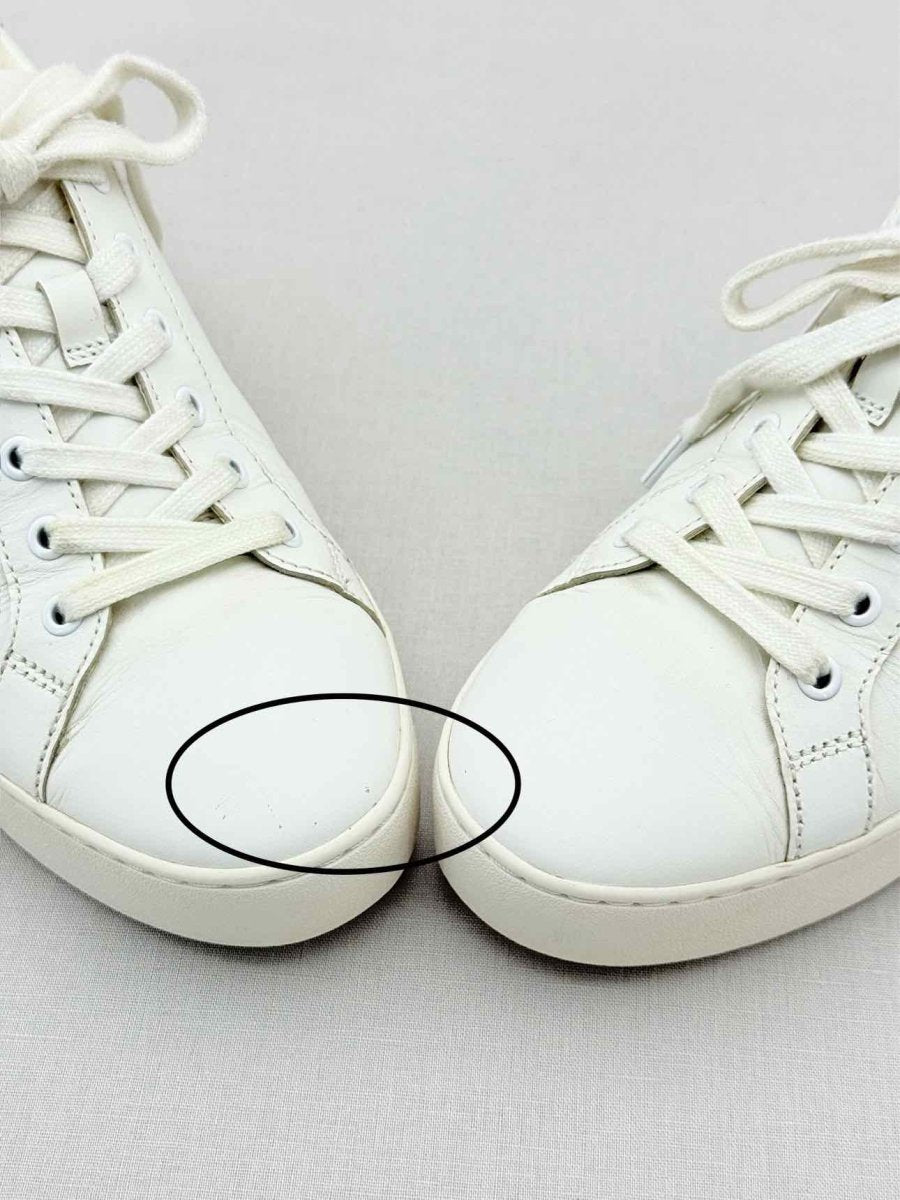 Pre - loved MICHAEL KORS Poppy White Size EU 38 Sneakers at Reems Closet