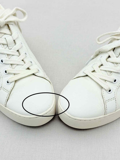Pre - loved MICHAEL KORS Poppy White Size EU 38 Sneakers at Reems Closet