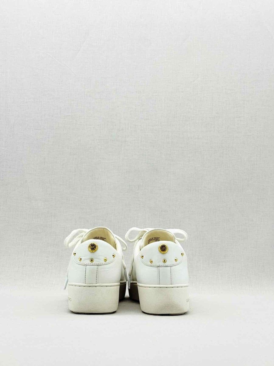 Pre - loved MICHAEL KORS Poppy White Size EU 38 Sneakers at Reems Closet