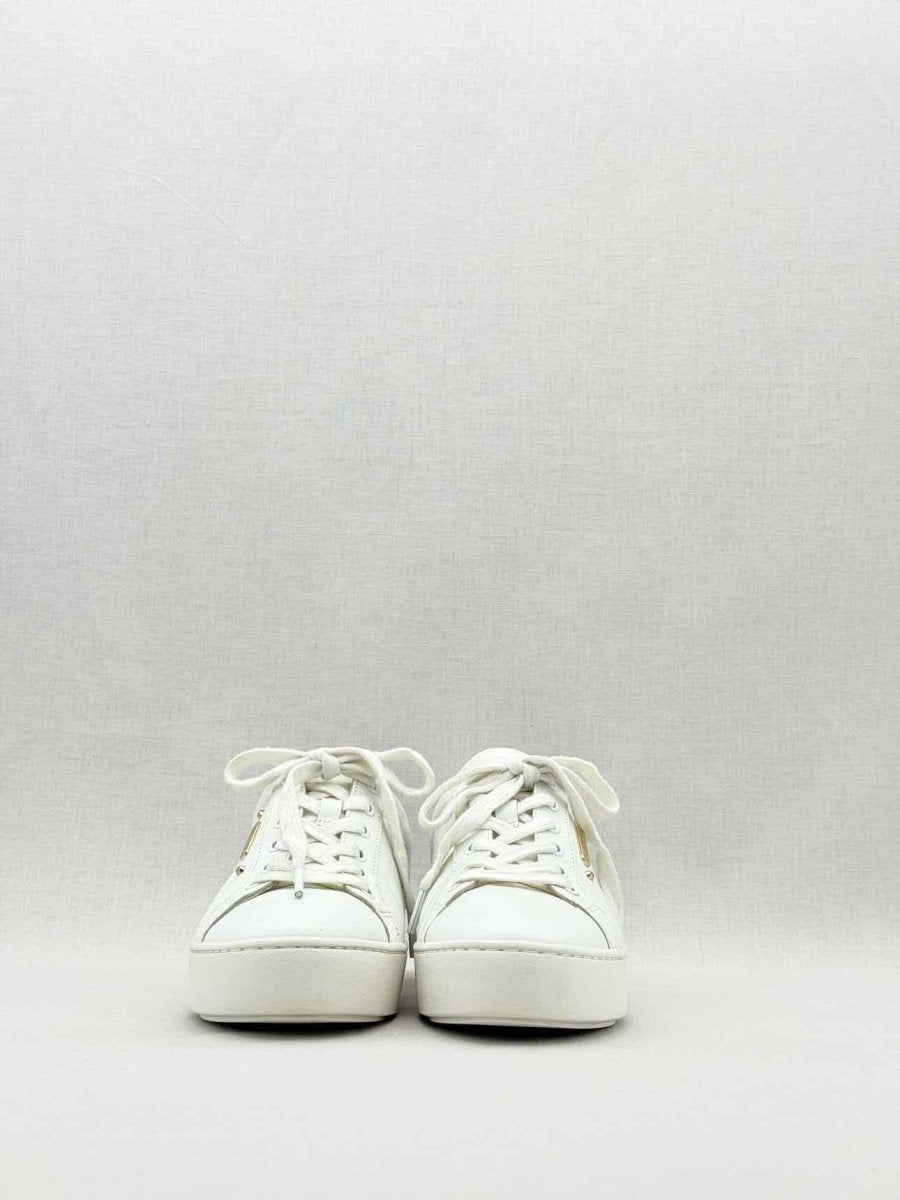 Pre - loved MICHAEL KORS Poppy White Size EU 38 Sneakers at Reems Closet